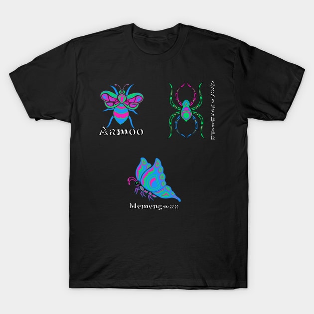 Polysexual Indigenous Buggies T-Shirt by KendraHowland.Art.Scroll